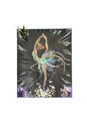 Image 1 of the artwork "The Ballet Dancer" by Madeleine Farhoumand on art24