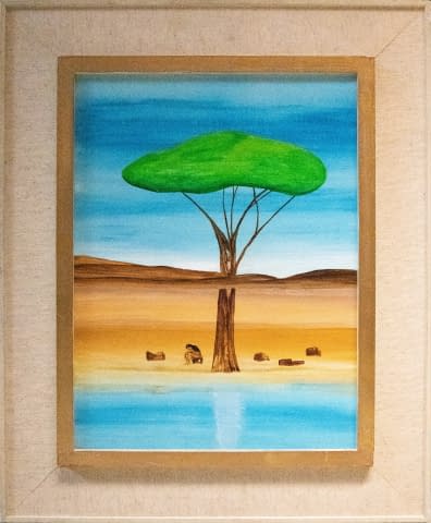 Image 1 of the artwork "Baum ohne Schatten" by Edith Irving-Sommer on art24