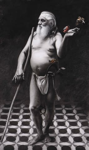 Bild 1 des Kunstwerks "Warrior and Heremit" von VILLALBA auf art24