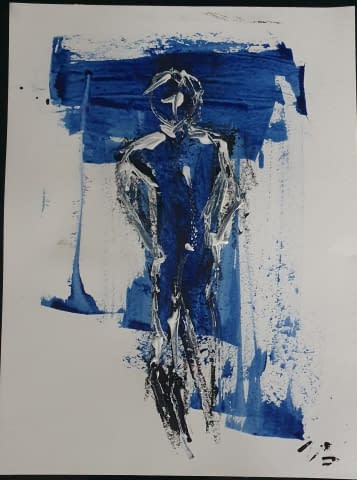 Image 1 de l'œuvre "Blue" par Biko sur art24