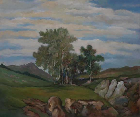 Image 1 of the artwork "Skalnatá krajina (dt. Felslandschaft)" by František Sembdner on art24