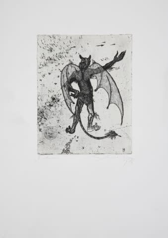 Image 1 of the artwork "Drachenkind" by Jan Jedlicka on art24