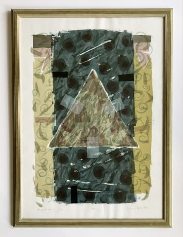 Bild 1 des Kunstwerks "Hajnali piramis/ Pyramide der Morgendämmerung 18/25." von Péter Bereznai auf art24