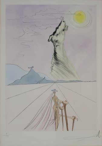 Bild 2 des Kunstwerks "Benjamin (85/195)" von Salvador Dalí auf art24