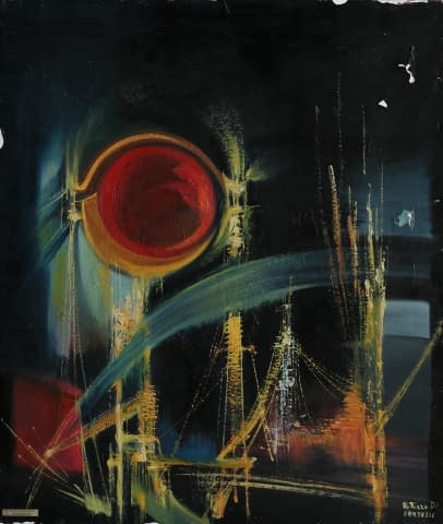 Image 1 of the artwork "Fantascienza (dt. Science Fiction)" by Antonio Rizzo da Contesse on art24