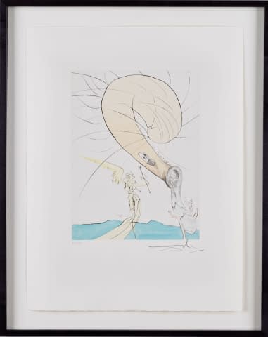 Image 1 of the artwork "Freud a Tête d'Escargot" by Salvador Dalí on art24