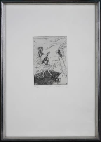 Image 1 de l'œuvre "Aus Hoffmanns Erzählungen 15/40" par Jan Jedlicka sur art24