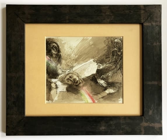 Foto 1 des Kunstwerks "Tanulmány/Studie" von János Giczy auf art24