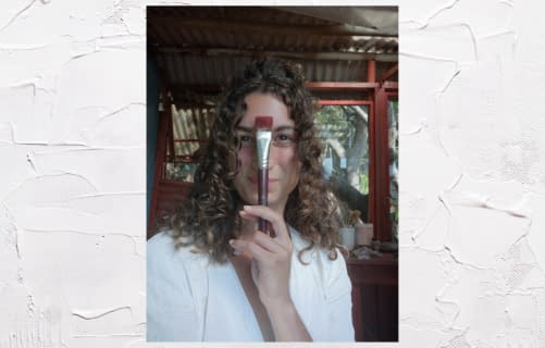 White Canvas #17 Maeva