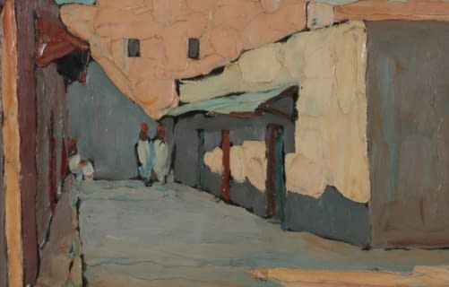 Die Entwicklung der bildenden Kunst in Marokko
