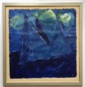 "Kék Angyal/Blauer Engel" by János Aknay on art24