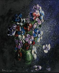"Blumenstillleben" by Maximilian Hilpert on art24