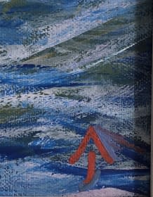 "Víz felett/Über der Wasseroberfläche" by János Aknay on art24
