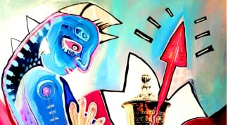 "Ehrenpokal" von Verena Kandler auf art24