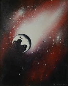 "Weltraum" by Maximilian Hilpert on art24