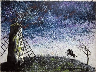 "Windmühle" by Maximilian Hilpert on art24