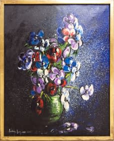 "Blumenstillleben" by Maximilian Hilpert on art24