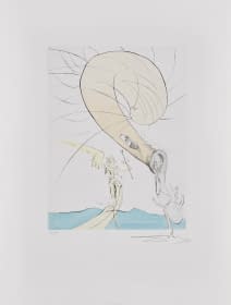 "Freud a Tête d'Escargot" by Salvador Dalí on art24