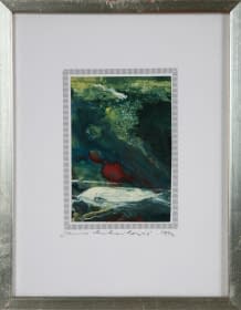 "Aus dem Zyklus "Farbakkorde" (iz ciklusa "Akordi u boji"" by Janko Mihailovic on art24