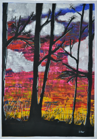 "idylle" von Sandra Hine auf art24