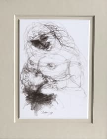 "Boldog Akt/Glücklicher Akt" by Ruttkay Sándor on art24