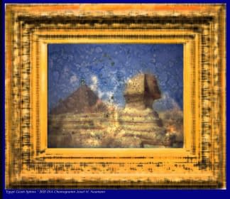 "* Egypt Gizeh Sphinx *" von Josef H. Neumann auf art24