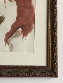 "Vörös hajú nő I./ Die Rothaarige I." de Ruttkay Sándor sur art24