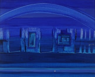 "Traumstruktur um Mitternacht" by Edith Irving-Sommer on art24
