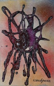 "Komposition auf Tapete" by Ettore Della Savina on art24