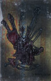 "Komposition auf Tapete" de Ettore Della Savina sur art24