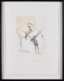 "Picasso: un Billet pour la Gloire ............... VORÈRST zurückgestellt! Da auf AUKTION!!" by Salvador Dalí on art24