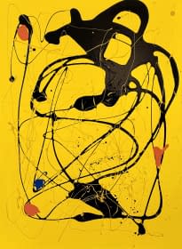 "MOVEMENT I" de Edith Boge sur art24