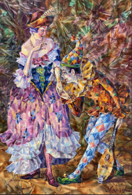 "Kiss" by Anton Kolokolov on art24
