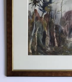 "Erdő/Wald" von Tibor Gáspárdy auf art24