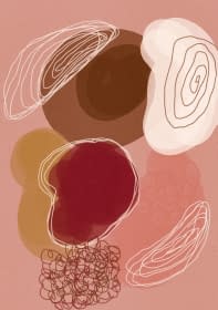 "Erdfarbene Harmonie" by Nomi Morina on art24