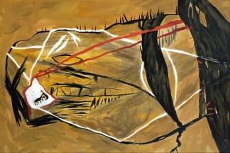 "Horse Panorama" by Attila Orbán on art24