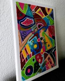 "Abstrakt 01" von Nomi Morina auf art24