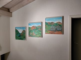 "Meglisalp Triptychon" by Simon D. Streit on art24