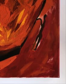 "Várakozók/Wartende" by Attila Orbán on art24