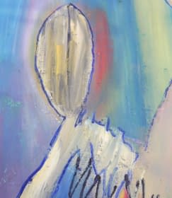 "Die drei Nornen, signiert und datiert 2006" von Wo Sarazen auf art24