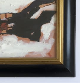 "Fekvő Alak/Liegende Person" von Attila Orbán auf art24