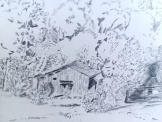 "Au pied du Criou. Haute Savoie" by Emmanuelle Tenailleau on art24