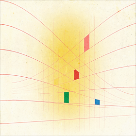 "Lines with Colours" von Mu auf art24