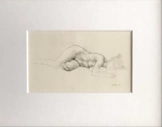 "Fekvő Akt/Liegender Akt" by Ruttkay Sándor on art24
