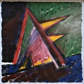 "Angyal érkezett/Der Engel ist angekommen" by János Aknay on art24