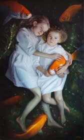 "Josephine und  Anouk" von VILLALBA auf art24