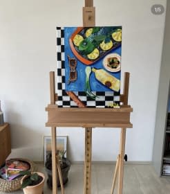 "The green fish" by Maja on art24