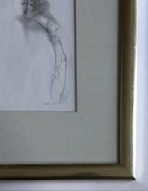 "Akt rajz XIV./ Akt Zeichnung XIV." by Ruttkay Sándor on art24