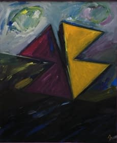"Hajnali Angyal/Engel der Morgendämmerung" de János Aknay sur art24