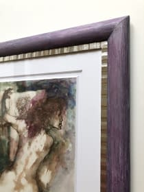 "In den Spiegel schauend" by Ruttkay Sándor on art24